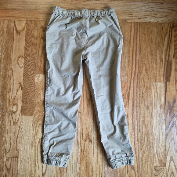 GAP Kids Pull On Khaki Pants | Boy's Large 10-11 Years | Elastic Waist and Cuff - Picture 3 of 6